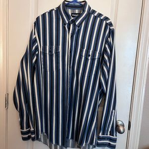 vintage wrangler button down size large